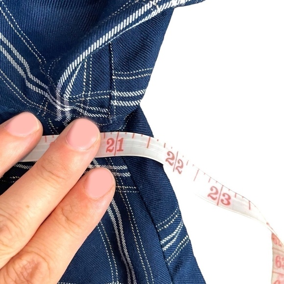 Checked Mini Shirt Dress 🤍 - Picture 16 of 16